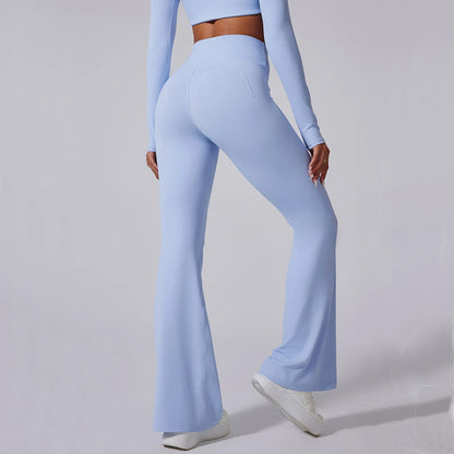 Goldensky Flow – Le Legging Évasé Sculptant qui Respire le Mouvement
