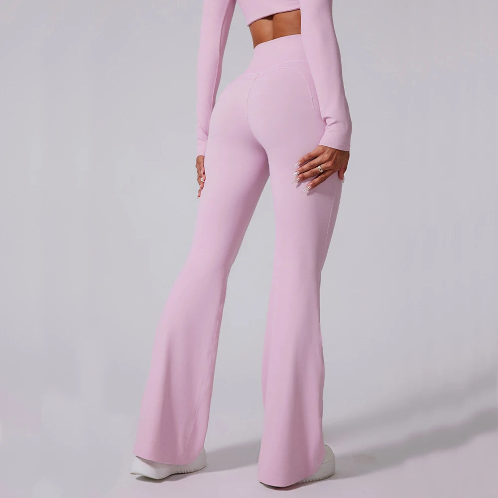 Goldensky Flow – Le Legging Évasé Sculptant qui Respire le Mouvement