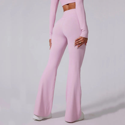 Goldensky Flow – Le Legging Évasé Sculptant qui Respire le Mouvement