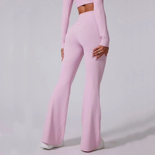 Goldensky Flow – Le Legging Évasé Sculptant qui Respire le Mouvement